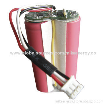 Lithium-ion Battery Pack, Available with 7.4V Nominal Voltage, 1,600mAh Capacity